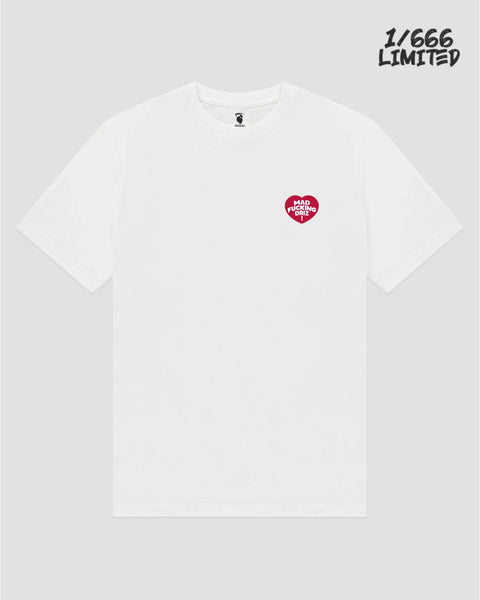 Heartz White Tee
