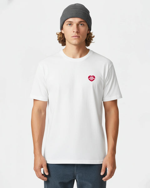 Heartz White Tee